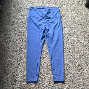 Lululemon Blue Wunder Train High-Rise Tight 25” Leggings